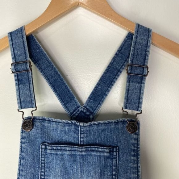 Girls Cherokee Overalls shorts blue size Large - Picture 3 of 7
